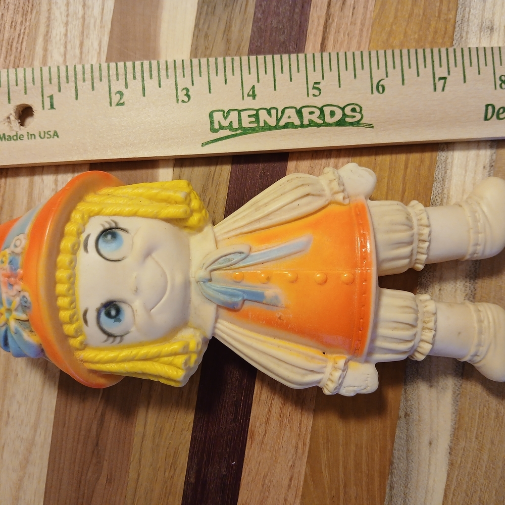 Orange and Yellow Kids Toy Figure